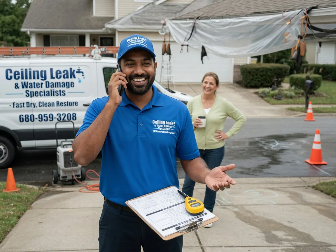 Ceiling Leak Cleanup Ouzinkie, AK FAQs